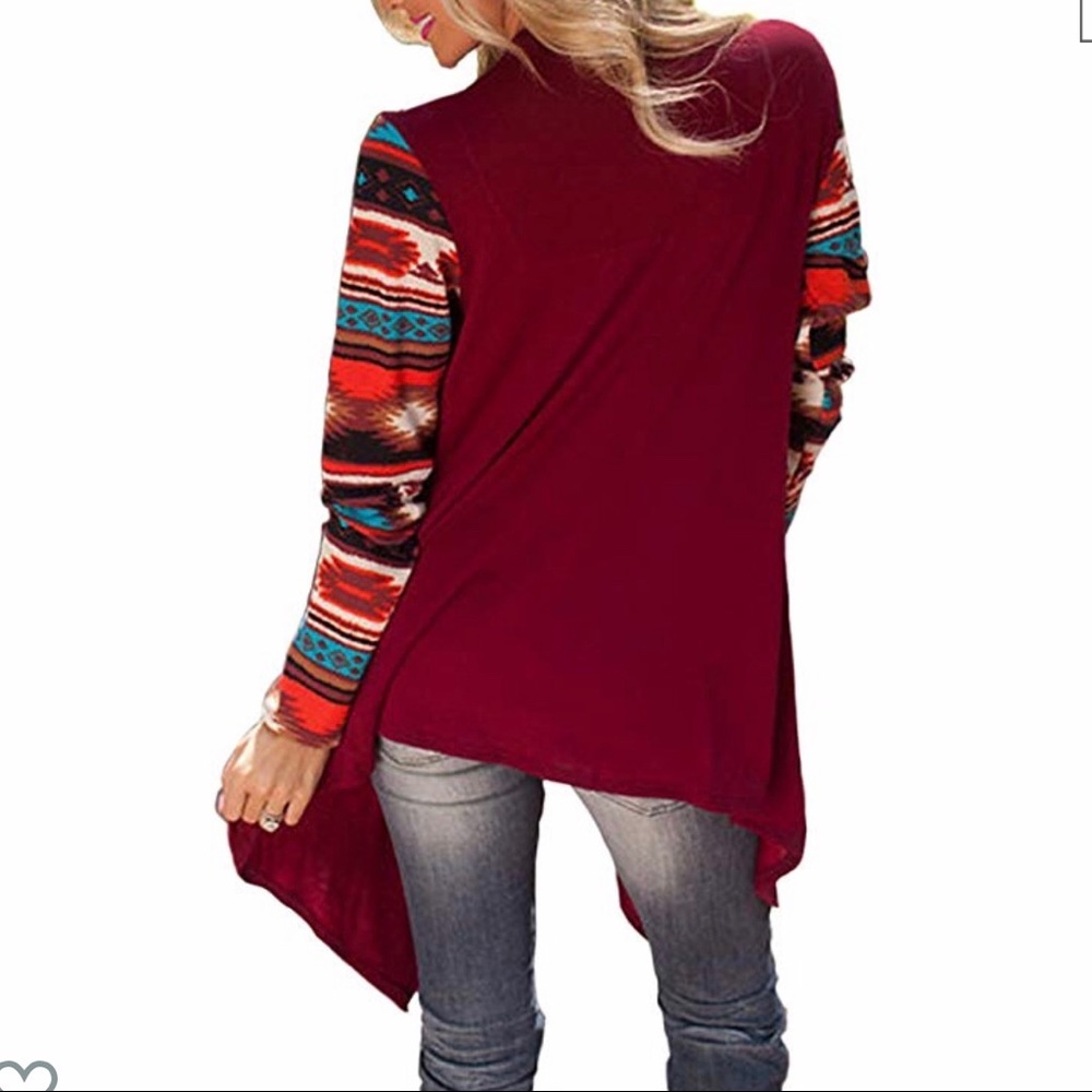 Boho Cardigan Pullover - Picture 3 of 5